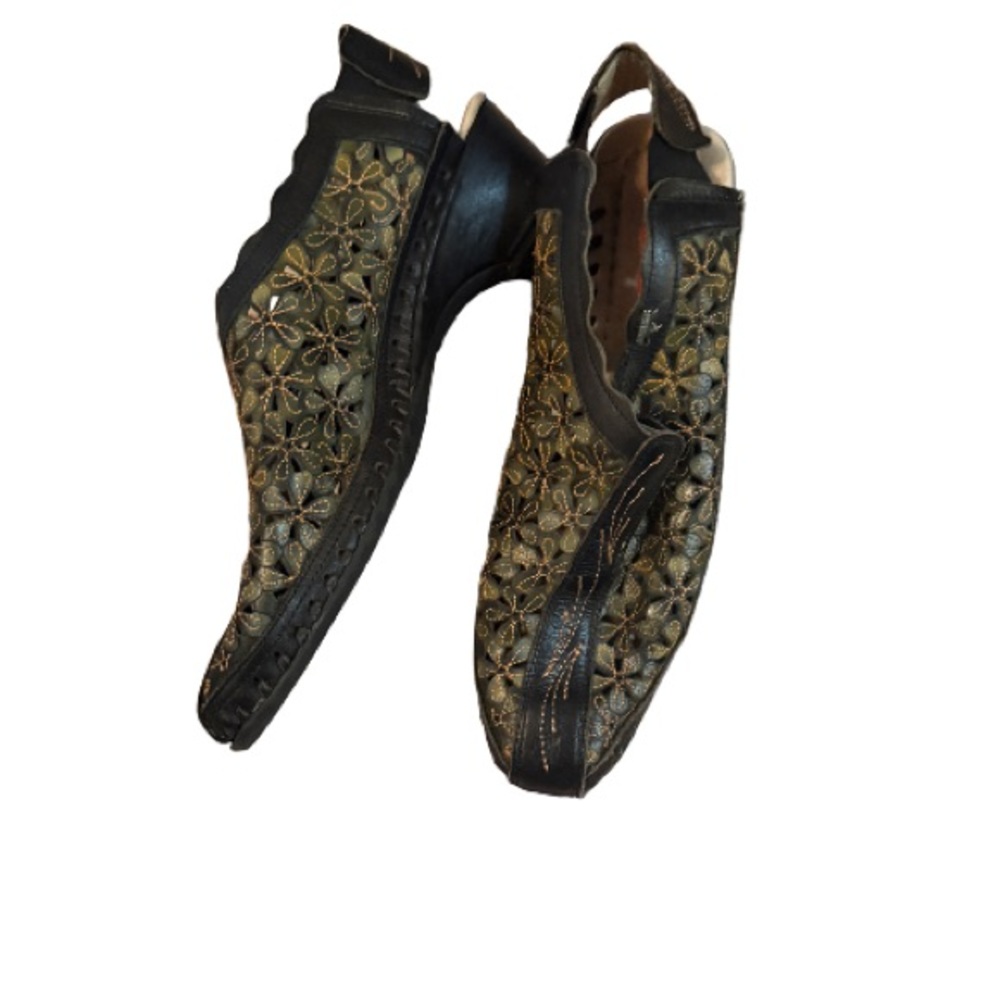 Pikolinos Romana cutout sling back shoes